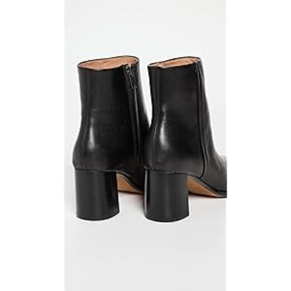 Madewell Women's The Mira Side-Seam Ankle Boots, True Black, SAVE $70.00 - Picture 3 of 4